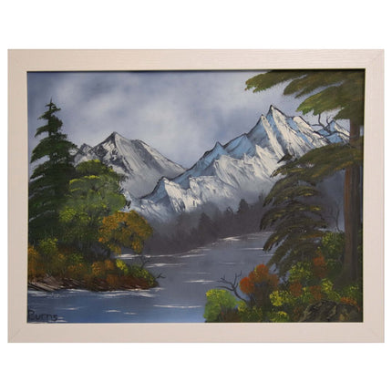 #10 Mighty Mountains original oil on canvas painting