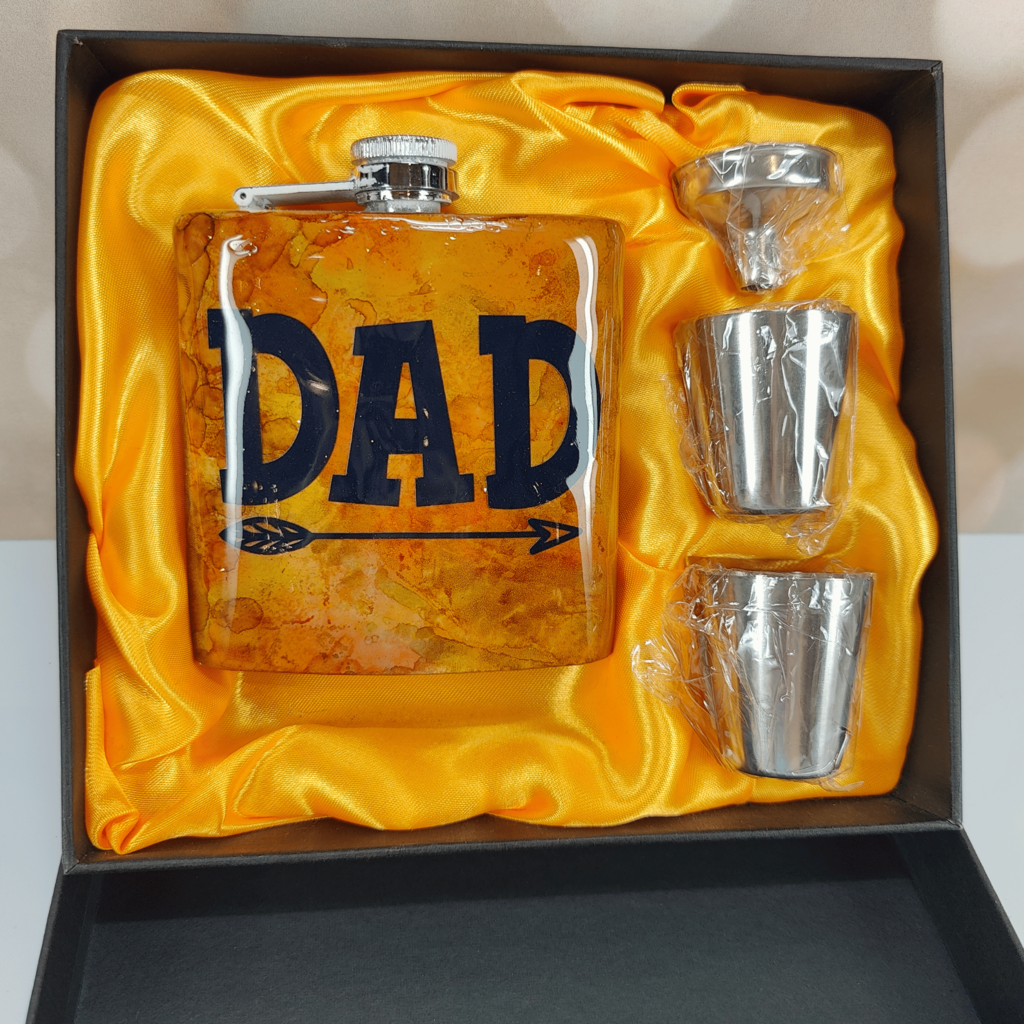 Dad Camo Flask Single