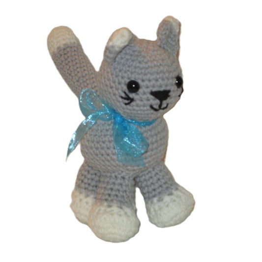 Katy Kitty Crochet Stuffed Animal