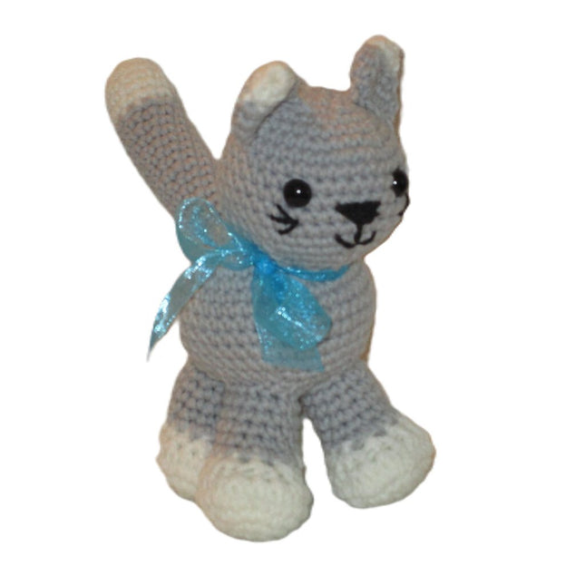 Katy Kitty Crochet Stuffed Animal