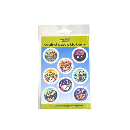 Sticker Sheet - Weird Cats