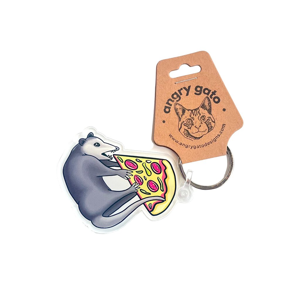 Keychain - Pizza Possum