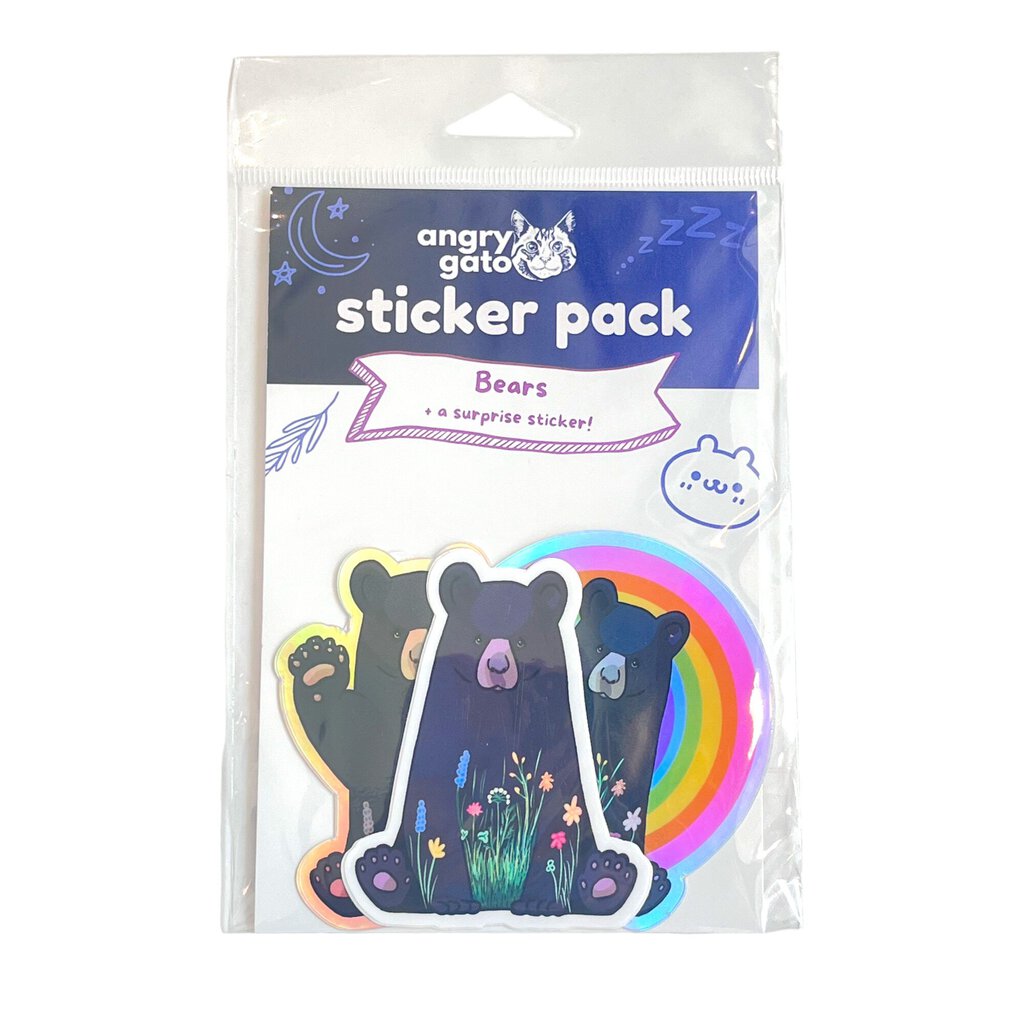 STICKER PACK BEARS