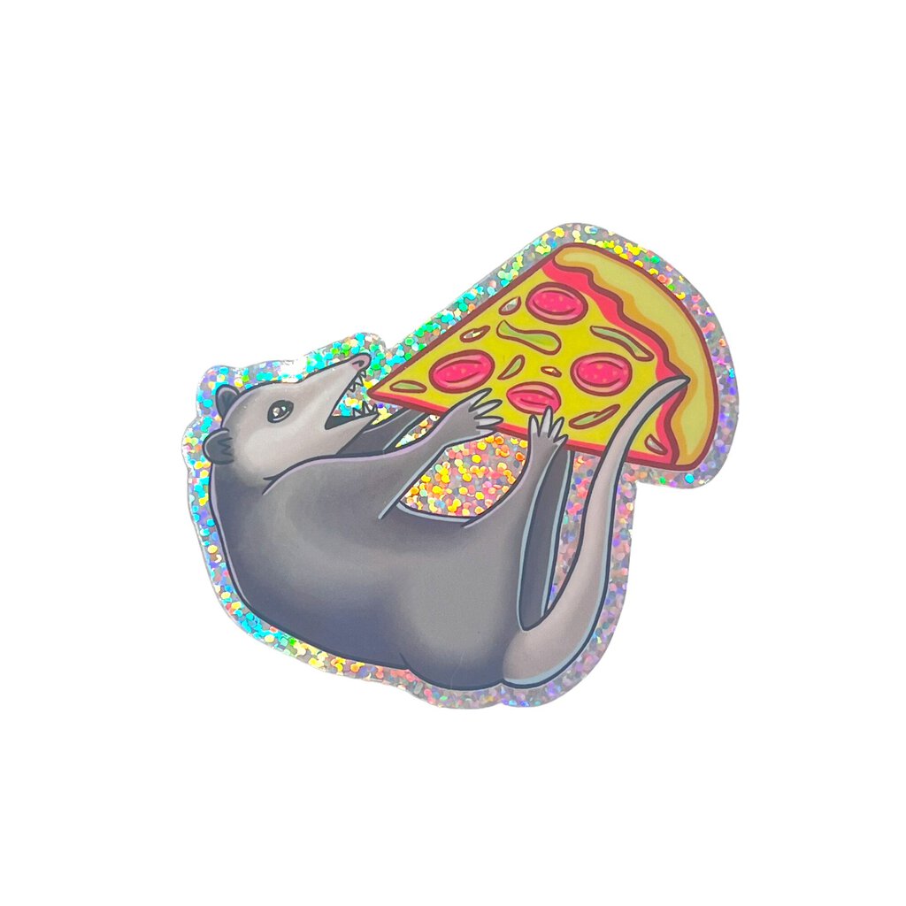 STICKER PIZZA POSSUM