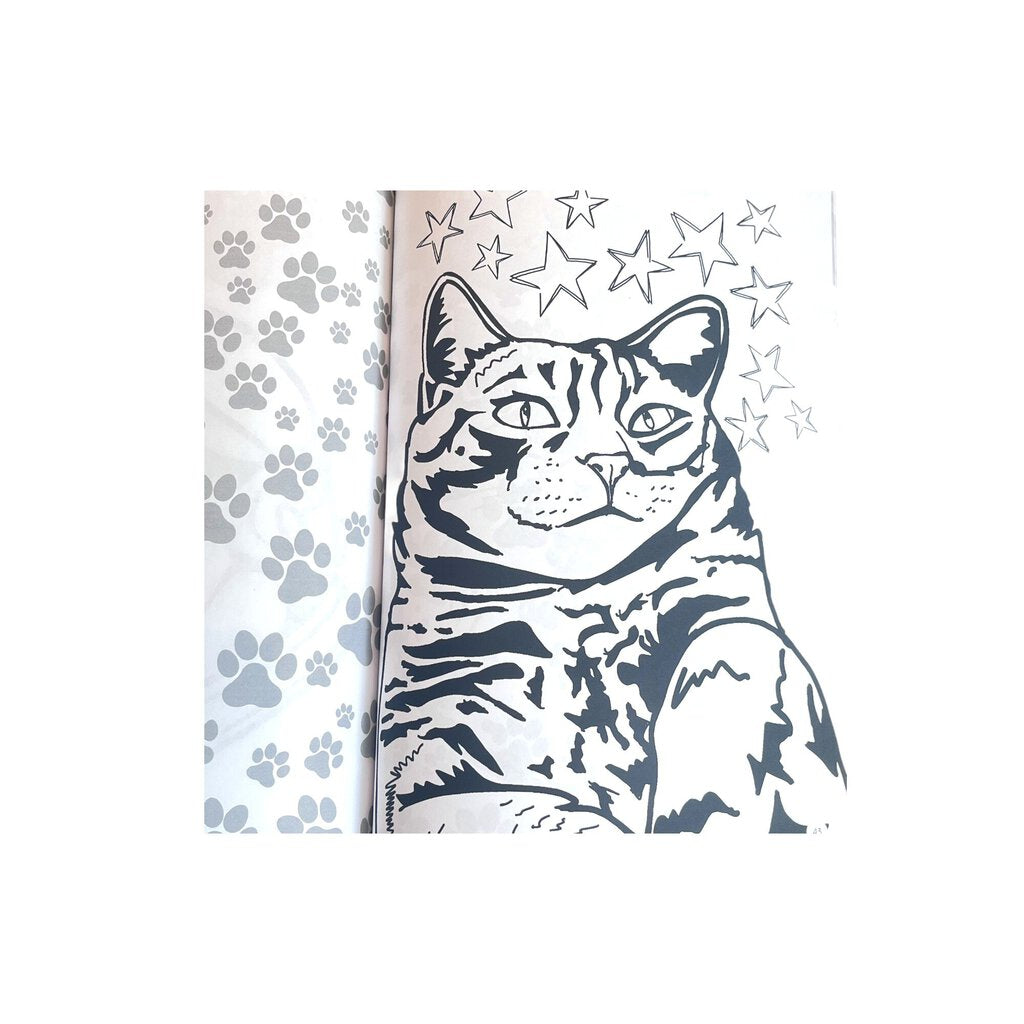 COLORING BOOK WEIRD CATS