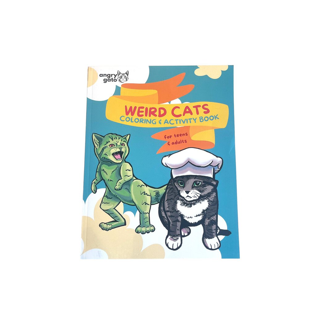 COLORING BOOK WEIRD CATS