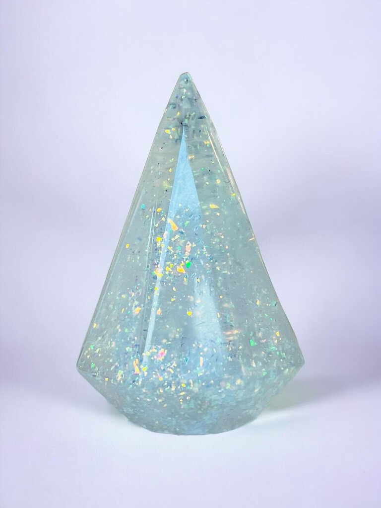 Crystal Ring Holder - Opal Shimmer