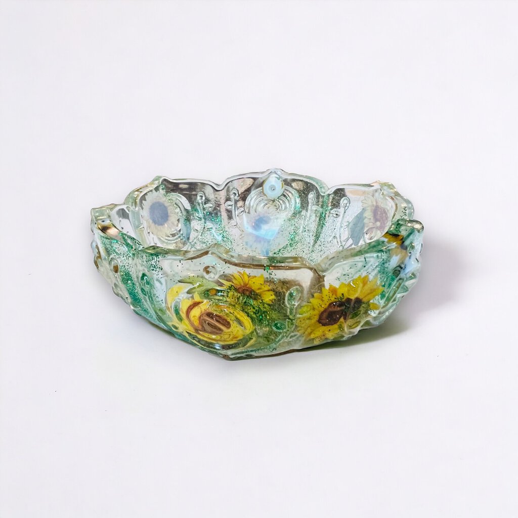 Sunflower Trinket Dish