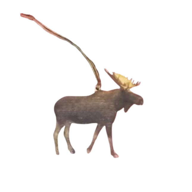 BULL MOOSE ORNAMENT