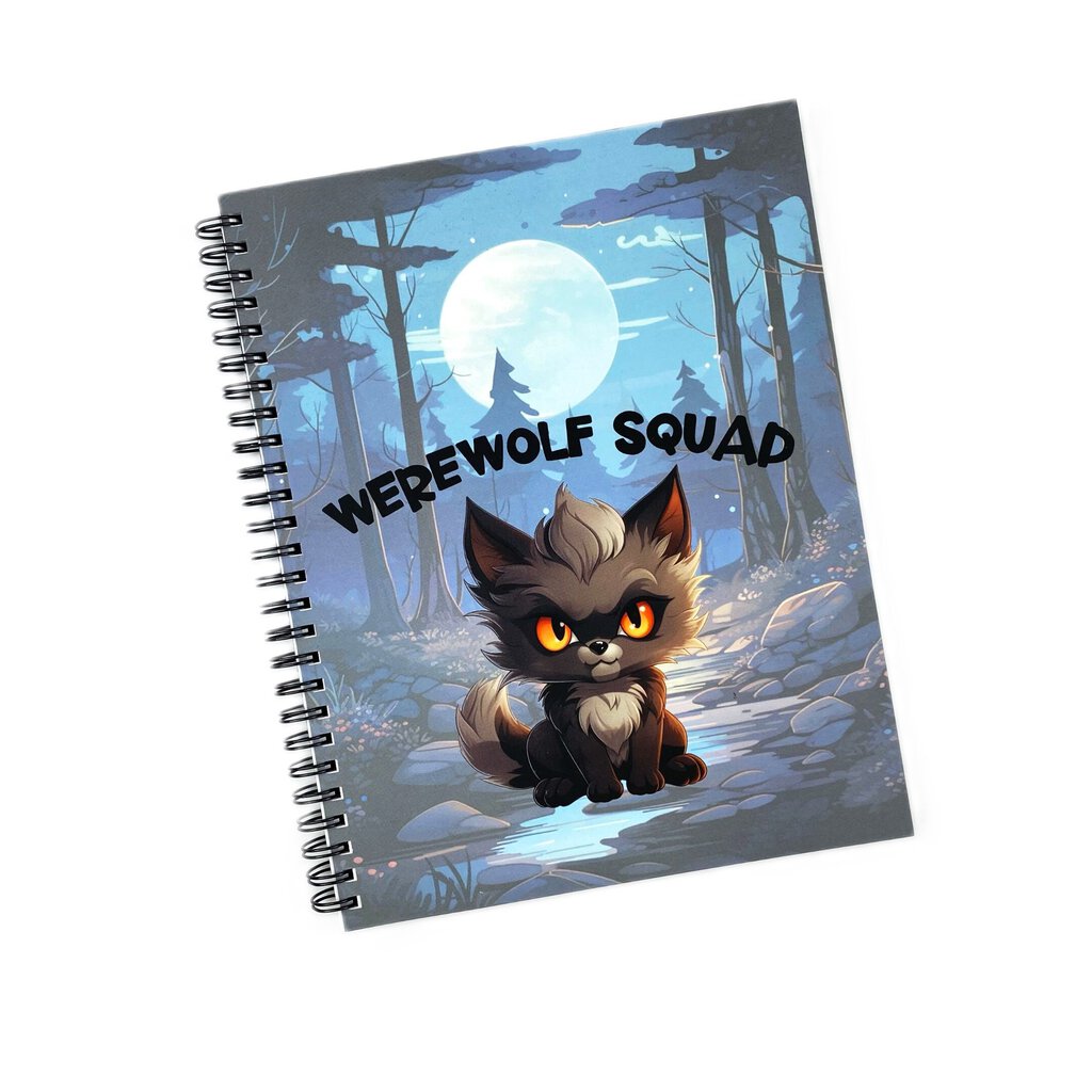 Werewolf Squad Notebook