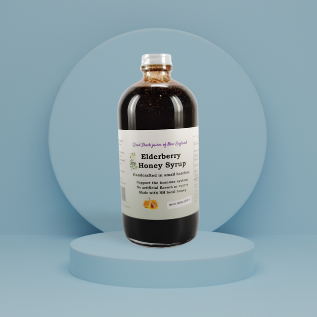 Elderberry Aronia & Honey Syrup 16 oz