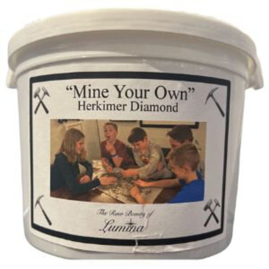 Mine Your Own Herkimer Diamond Bucket