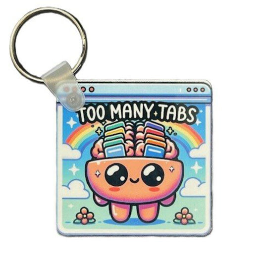 Too Many Tabs - Keychain