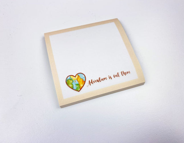 Adventure Is Out There Sticky Note
