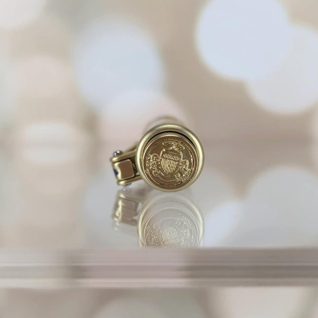 Police Shield Wood Pen