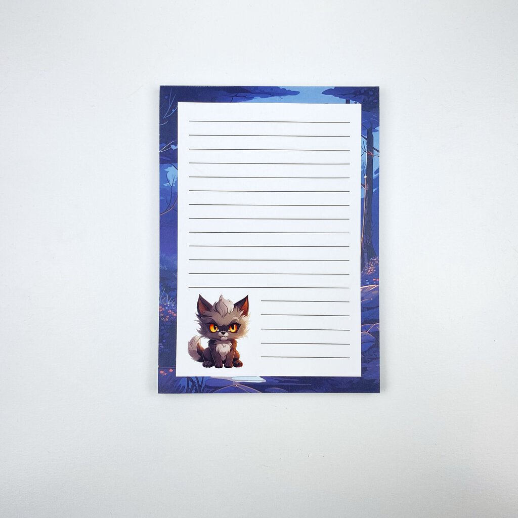 Werewolf 5x7 Notepad