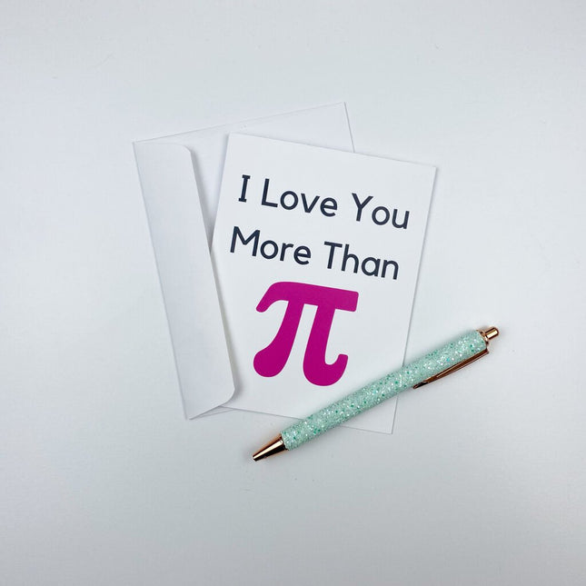 More Than Pi Greeting Card