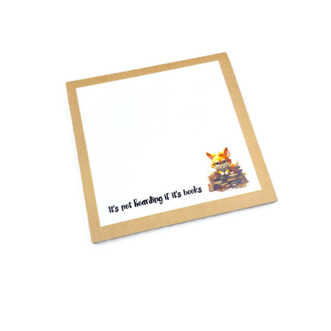 Hoarding Books Sticky Note