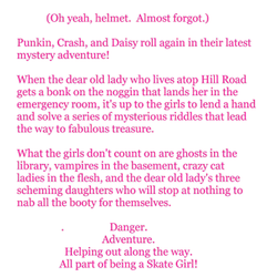 Skate Girls: Treasure Hunt Atop Hill Road - view 2
