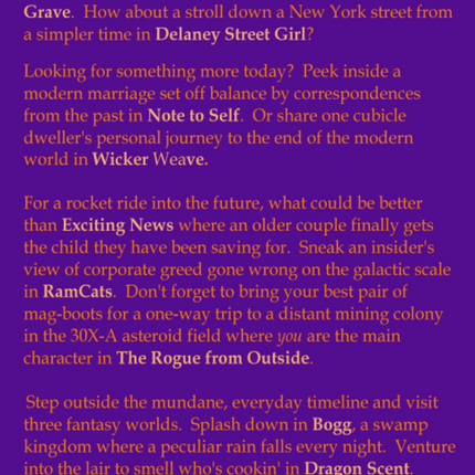 Time & Place :Selected Short Stories from Here & There, Now & Then