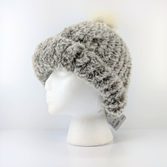 Loom Knit Winter Hat / Beanie - Husky