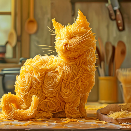 Pasta Noodle Cat