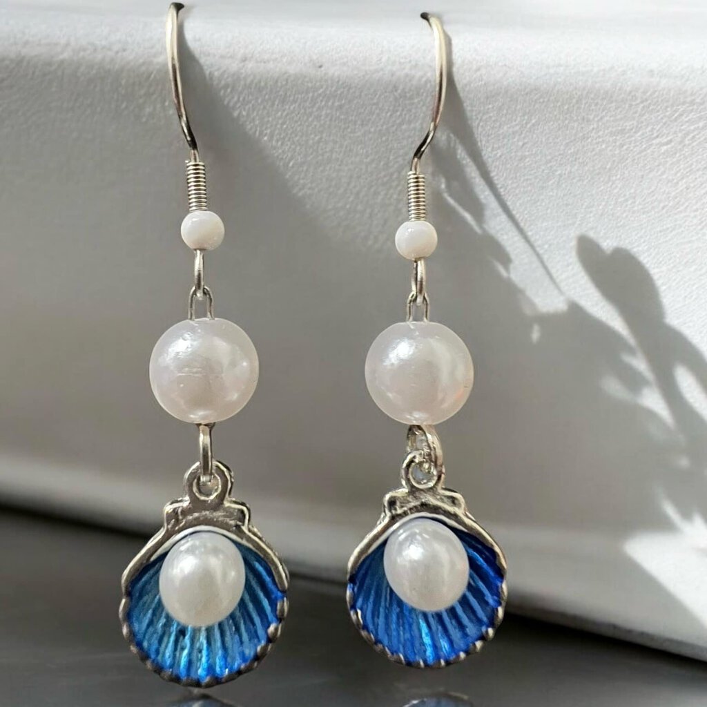 2/$30 Seashell Earrings