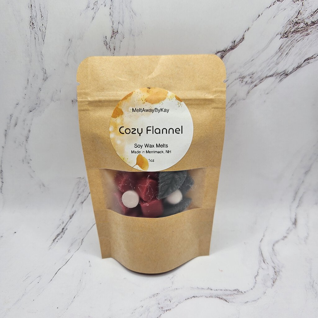 Cozy Flannel - Soy Wax Melts - 1oz Bag