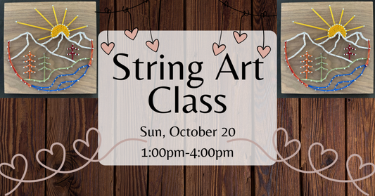 10/20 String Art Class