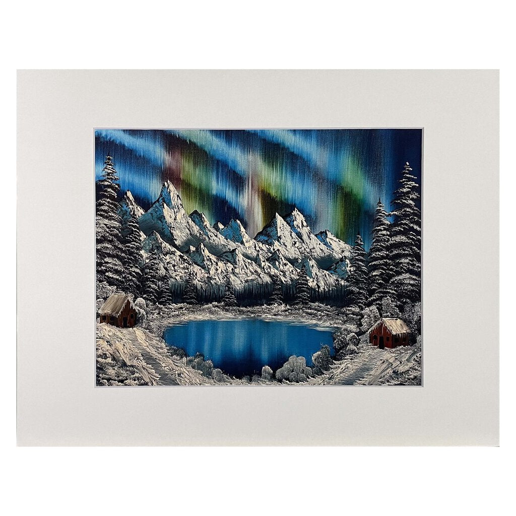 Northern Lights 152-3 11"x14" matte / 8"x10" print by MFB Studios LLC