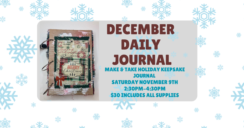 11/09 December Daily Journal Class