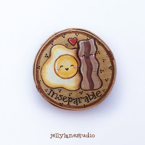 EGGS & BACON shelf sitter