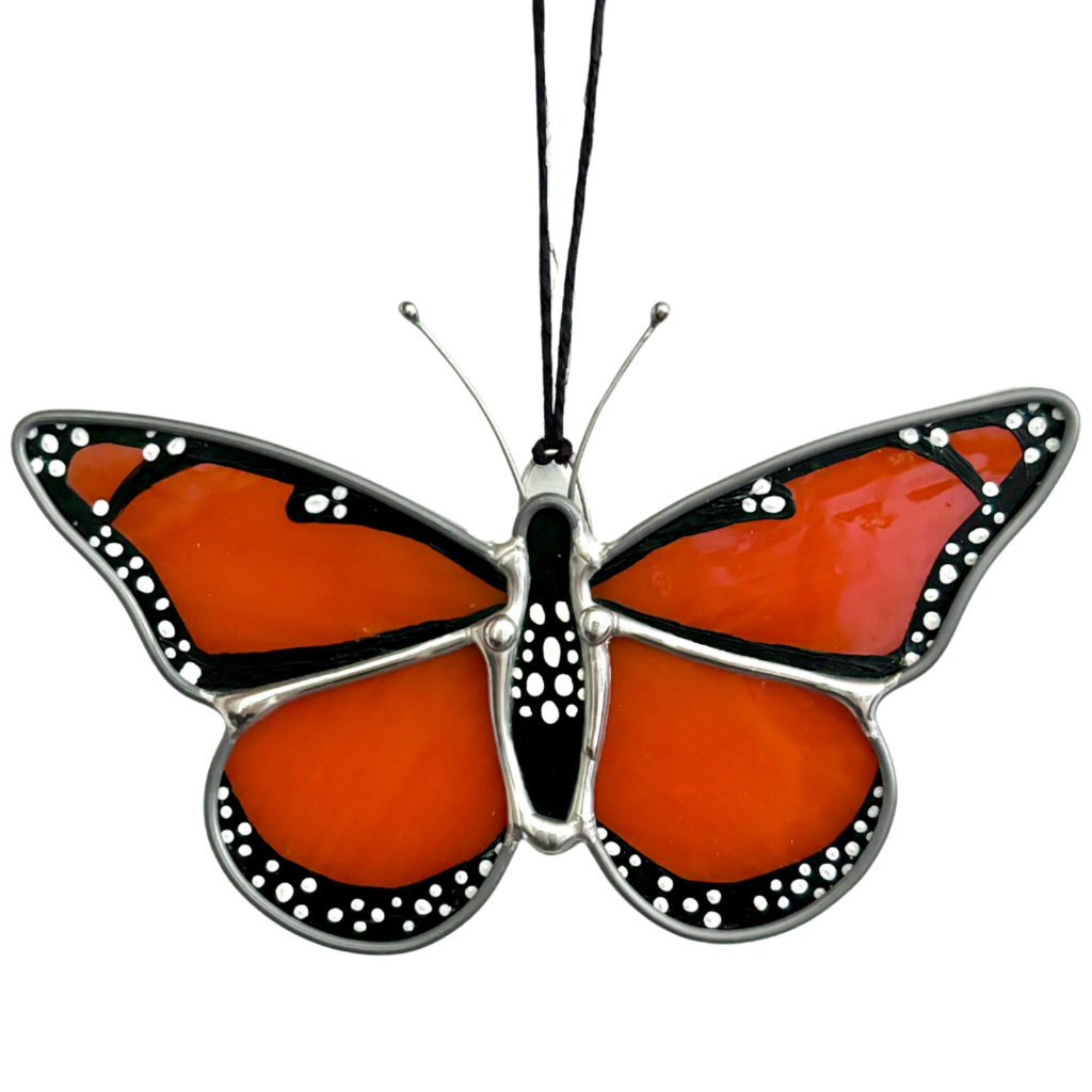 Stained Glass Monarch Butterfly