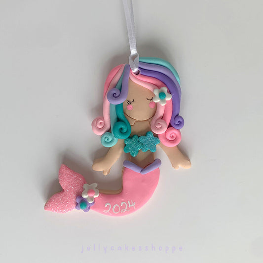 MERMAID ornament pink