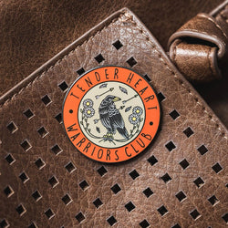 Tender Heart Warriors Club Enamel Pin - view 2