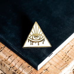 EVOLEYE Logo Enamel Pin - view 2