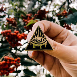 EVOLEYE Logo Enamel Pin - view 2