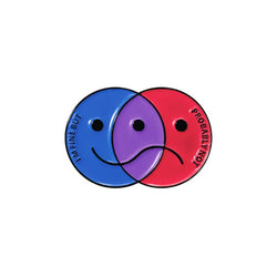 Fine Probably Not Enamel Pin - view 1