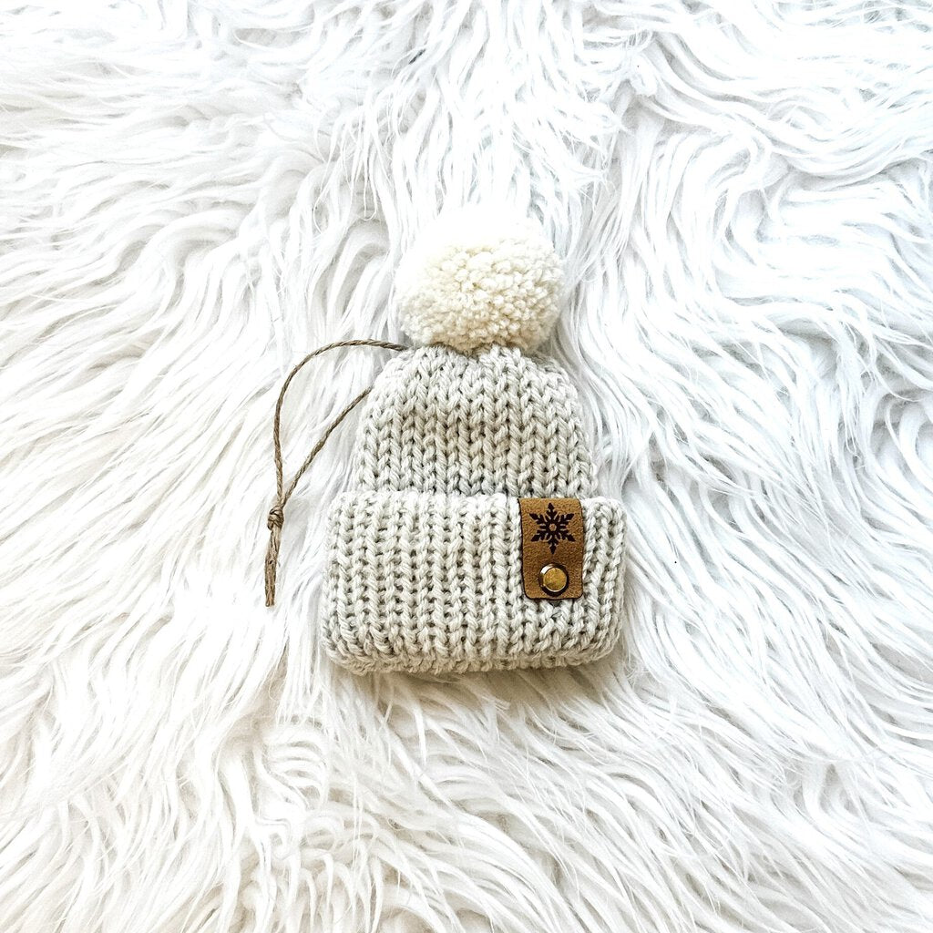 Mini Knit Hat Ornament