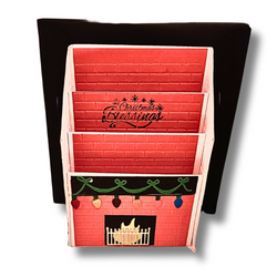 Pop Up Stepper Card/ Fireplace - view 2