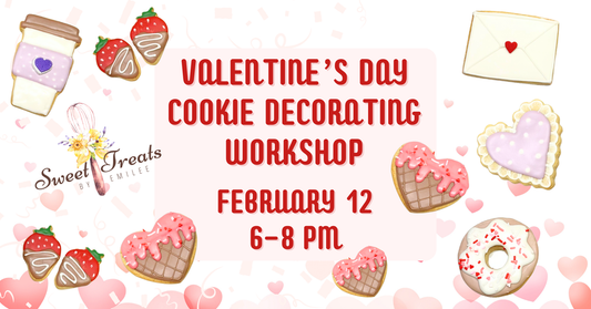 02/12 Valentine's Day Cookie Decorating Class