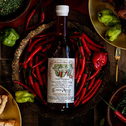 Hot Pepper Infused Olive Oil