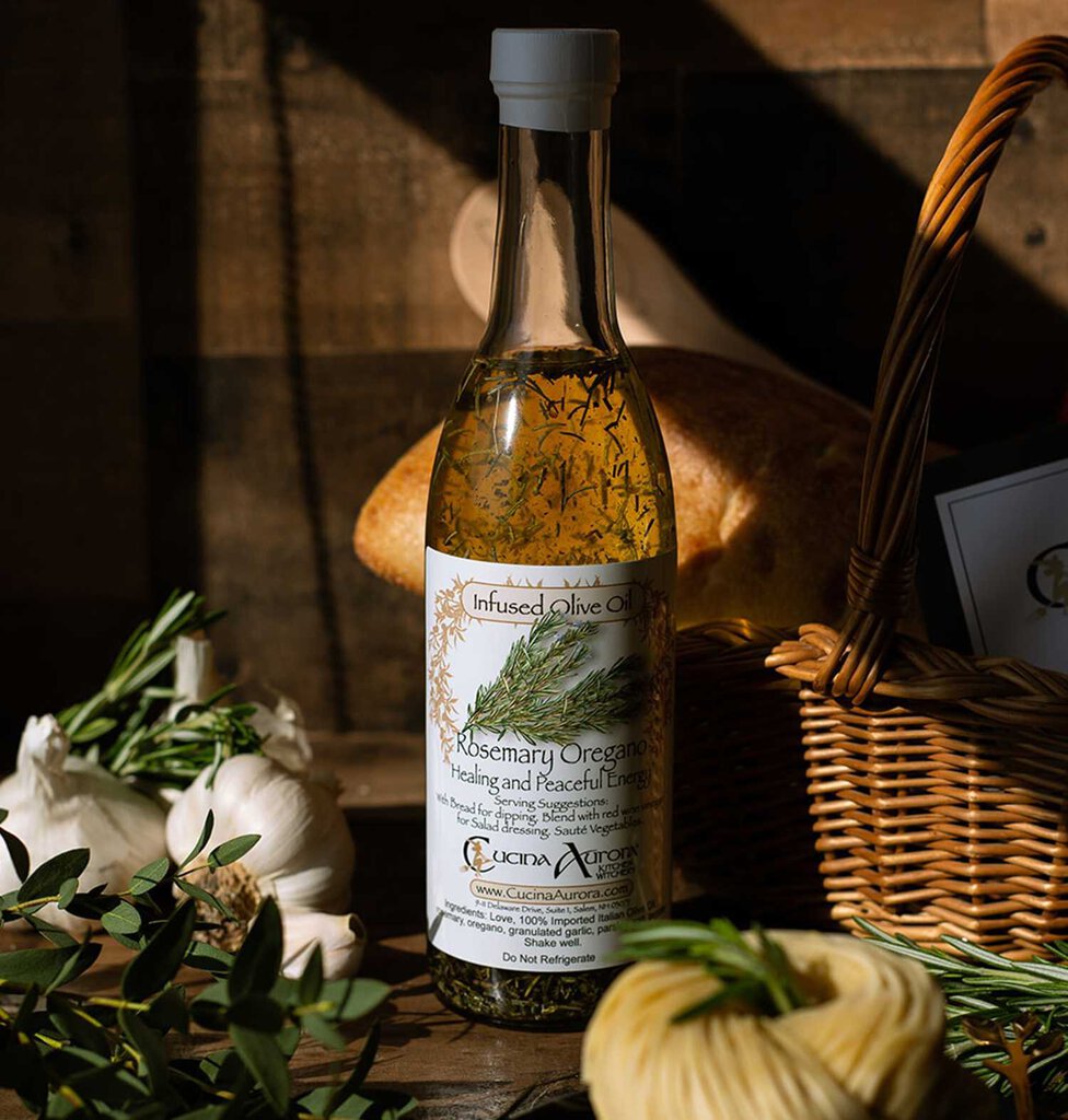 Rosemary and Oregano Infused Olive Oil