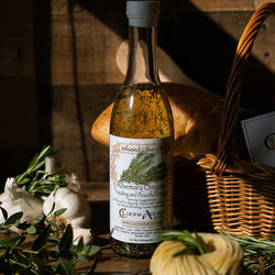 Rosemary and Oregano Infused Olive Oil - view 2