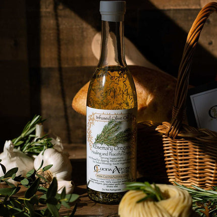 Rosemary and Oregano Infused Olive Oil