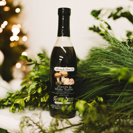 Porcini and White Truffle Infused Olive Oil