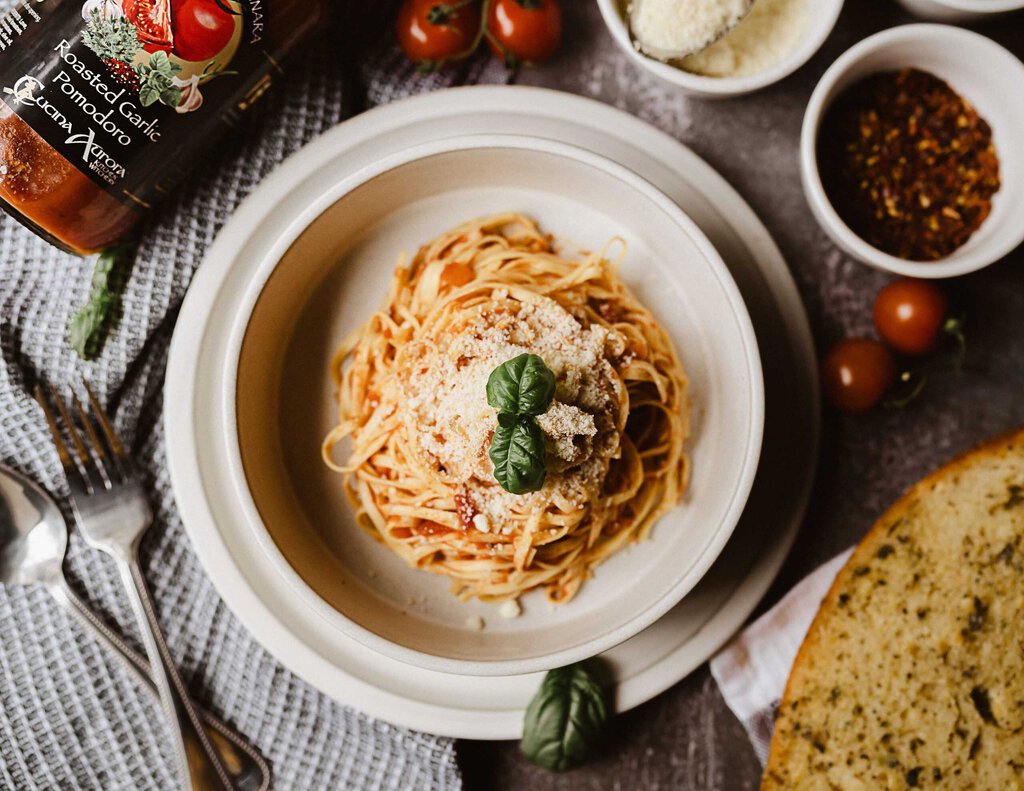 Magical Marinara: Sweet Basil Pomodoro Tomato Sauce