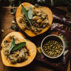 Sweet Potato and Sage Risotto - view 2