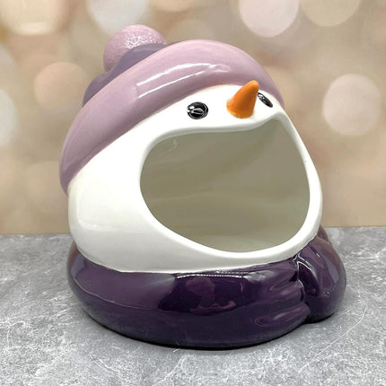 Big Mouth Snowman Purple