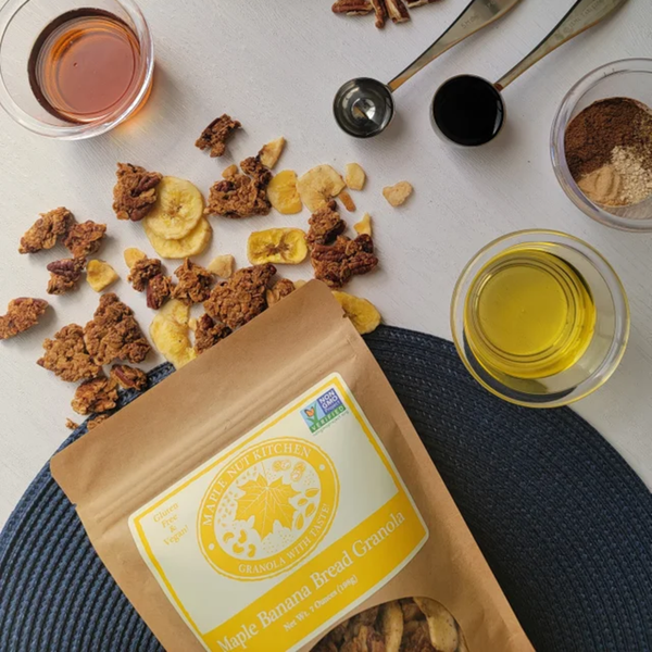 Maple Banana Bread Granola